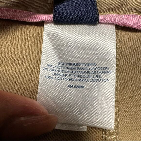 Lands End Khaki Mini Skirt Size 10 - Picture 6 of 8